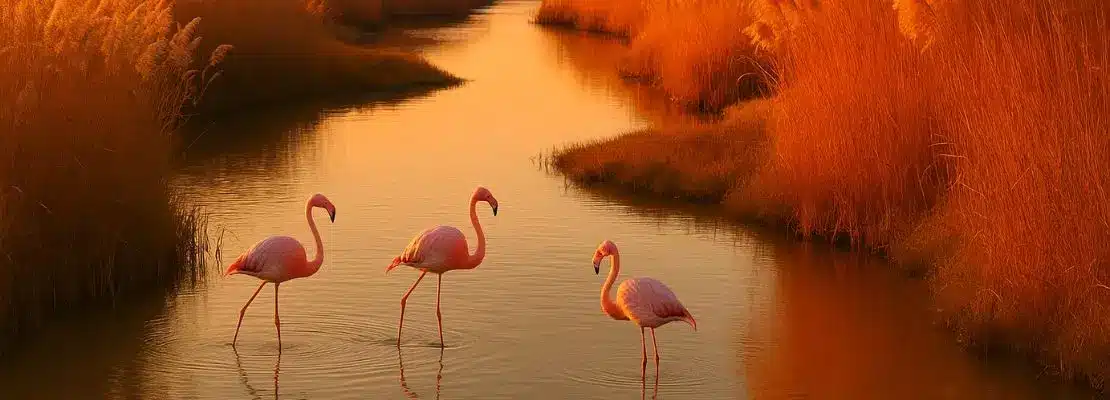 Autunno nel Delta del Po, foliage e fenicotteri