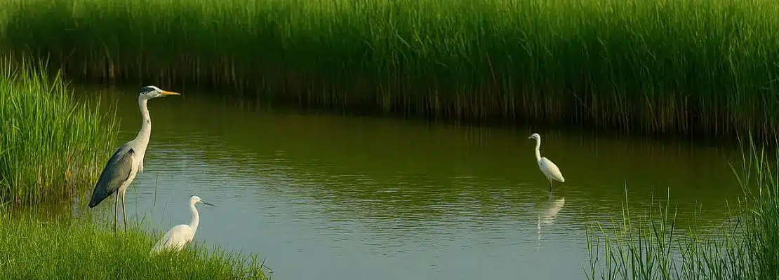 Primavera nel Delta del Po, fioritura e nidificazione