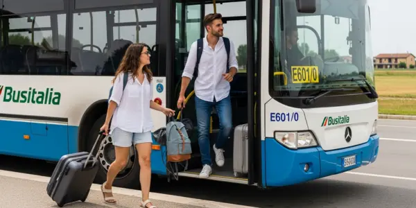 Autobus Busitalia linea E601/0 che collega Adria a Porto Tolle