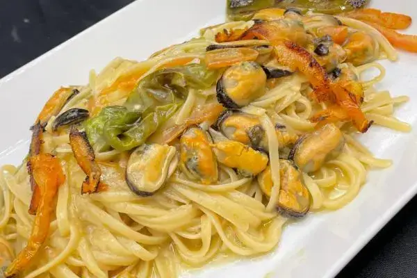 Linguine Cozze e Friggitelli