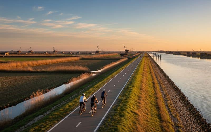 Percorsi cicloturistici nel Delta del Po